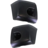 Bumper End Set For 2008-2015 Nissan Titan Primed Driver and Passenger Side