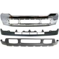Bumper Kit For 2001-2004 Ford F250 Super Duty F-Series Front Chrome with Valance