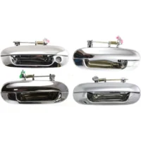 Door Handle For 2002-09 Chevrolet Trailblazer GMC Envoy Ascender Rainier Chrome