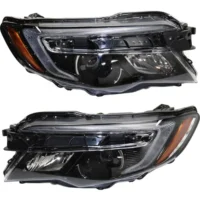 Driver & Passenger Side Headlights For Honda Pilot 2016-2018 Halogen With Bulbs LX