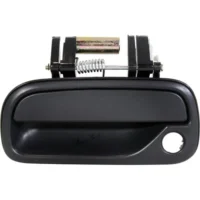 Exterior Door Handle For 2000-2006 Toyota Tundra Front Driver Black Plastic
