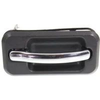 Exterior Door Handle For 2003-2009 Hummer H2 Rear Passenger Side Chrome Lever