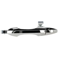 Exterior Door Handle For 2007-2013 Acura MDX Front Driver Side Chrome Plastic