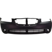 Front Bumper Cover For 2002-2003 Nissan Maxima With fog lamp holes Primed
