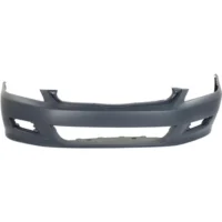 Front Bumper Cover For 2006-2007 Honda Accord Coupe With fog lamp holes Primed
