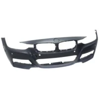 Front Bumper Cover Primed For 2013-2018 BMW 320i F30 with M Sport Package