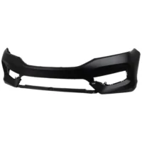 Front Bumper Cover Primed For 2016-2017 Honda Accord 4-Door Sedan