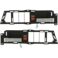 Front Interior Door Handle Set For 1988-1994 Chevy GMC C1500 K1500 Chrome Lever