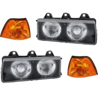 Headlight Kit For 1995-1998 BMW 318i Driver and Passenger Side