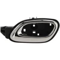 Interior Door Handle For 2010-2014 Chevrolet Camaro Front Driver Chrome Plastic