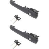 Pair Set of 2 Exterior Door Handles Rear Driver and Passenger Side for Sprinter