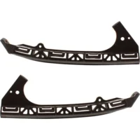 Set of 2 Bumper Bracket For Honda Fit 2009-2014 Front Driver and Passenger Side