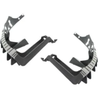 Set of 2 Bumper Bracket For Mazda 6 2003-2008 Front Driver and Passenger Side
