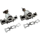 Catalytic Converter For 2013-2015 Ford Explorer Front Left and Right Set of 2