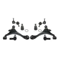 Control Arm Kit For 2002-2004 Acura RSX Front Lower with Sway Bar Link Tie Rod
