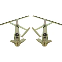 Manual Window Regulator Set For 1996-2000 Honda Civic Front 2-Door Coupe