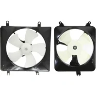 Radiator Cooling Fan and A C Condenser Cooling Fan For 1994-1997 Honda Accord